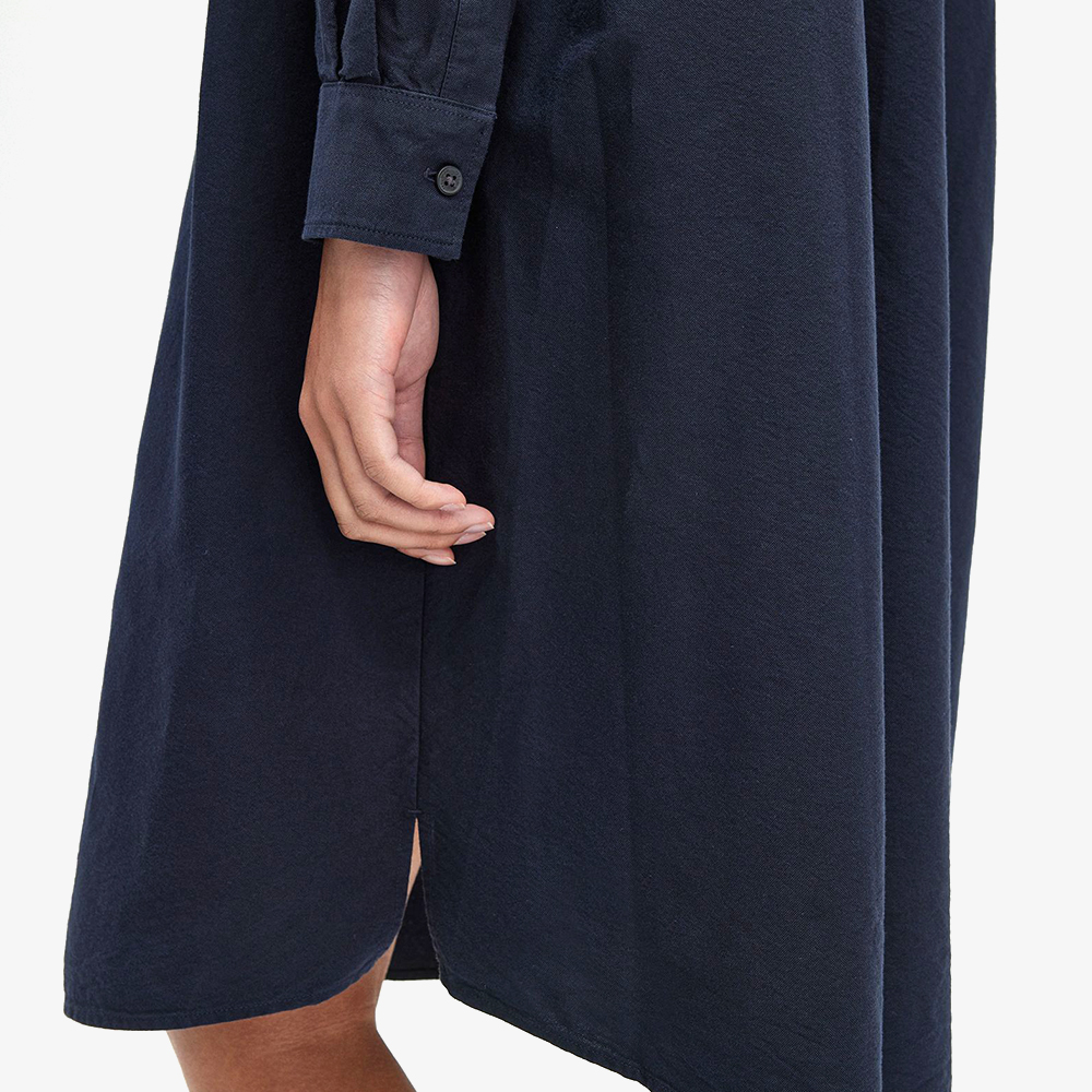 프레드페리 우먼 버튼 스루 셔츠 드레스 네이비(Fred Perry Womens Button Through Shirt Dress Navy) - 5