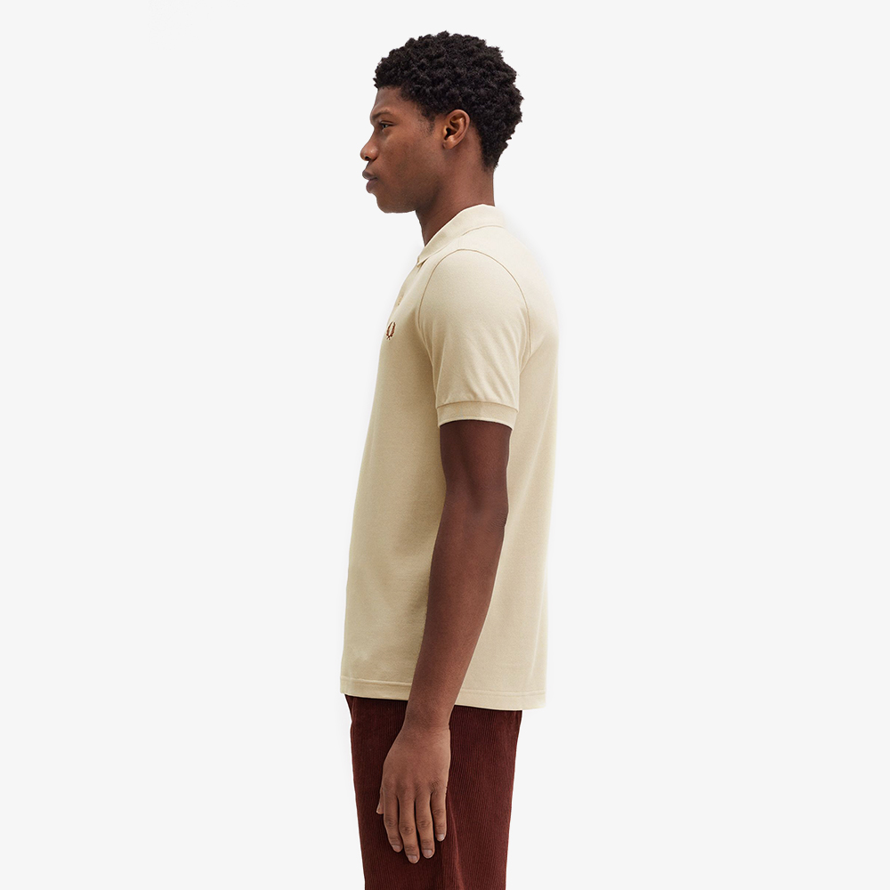 프레드페리 플레인 프레드페리 셔츠 오트밀/위스키브라운(Fred Perry Plain Fred Perry Shirt Oatmeal) - 3