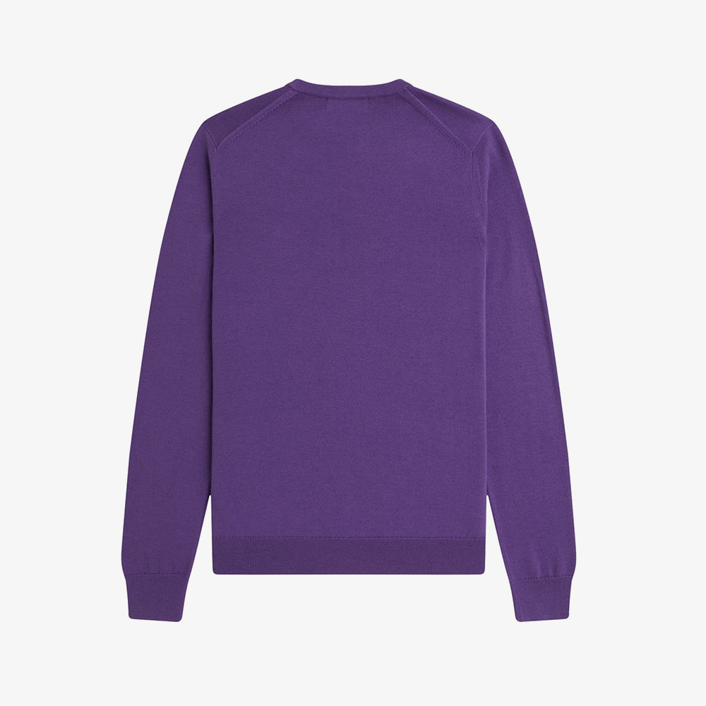 프레드페리 클래식 크루넥 메리노울 니트 에머시스트(Fred Perry Classic Crew Neck Knit Amethyst) - 6