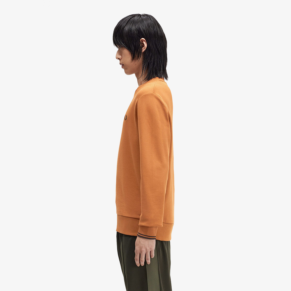 프레드페리 크루넥 스웻셔츠 마멀레이드(Fred Perry Crew Neck Sweatshirt Marmalade) - 3