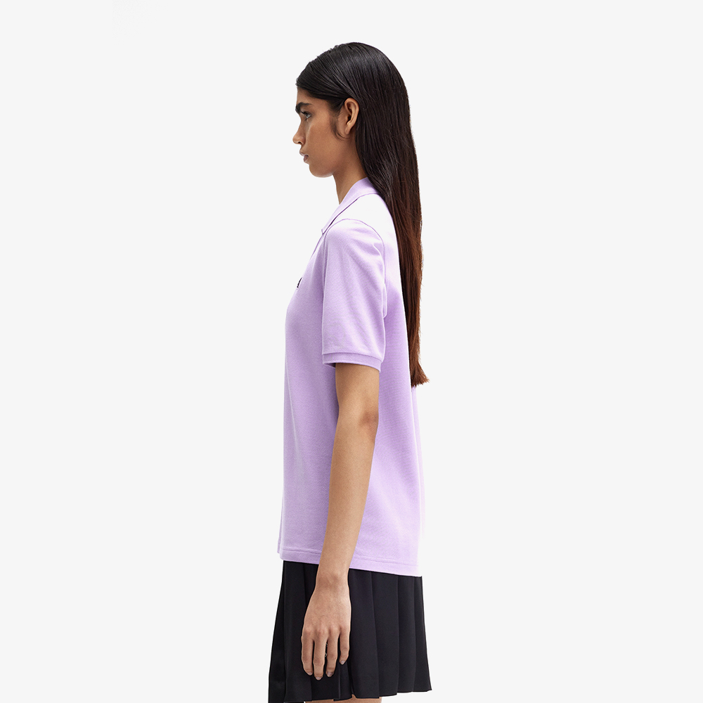 프레드페리 우먼 플레인 프레드페리 셔츠 바이올렛/네이비(Fred Perry Womens Plain Fred Perry Shirt Ultra Violet) - 3