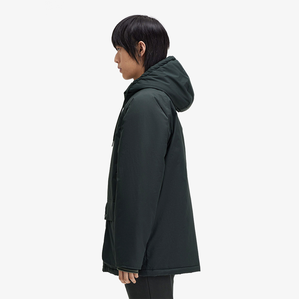 프레드페리 패디드 집 스루 자켓 나이트그린(Fred Perry Padded Zip Through Jacket Night Green) - 3