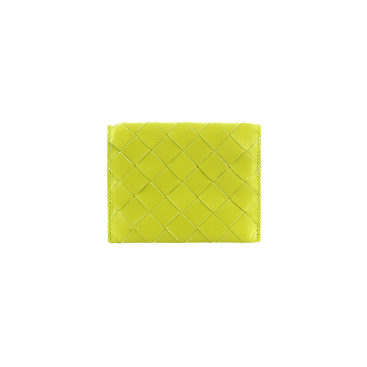 Bottega Veneta Strap Card Case Acid Kiwi