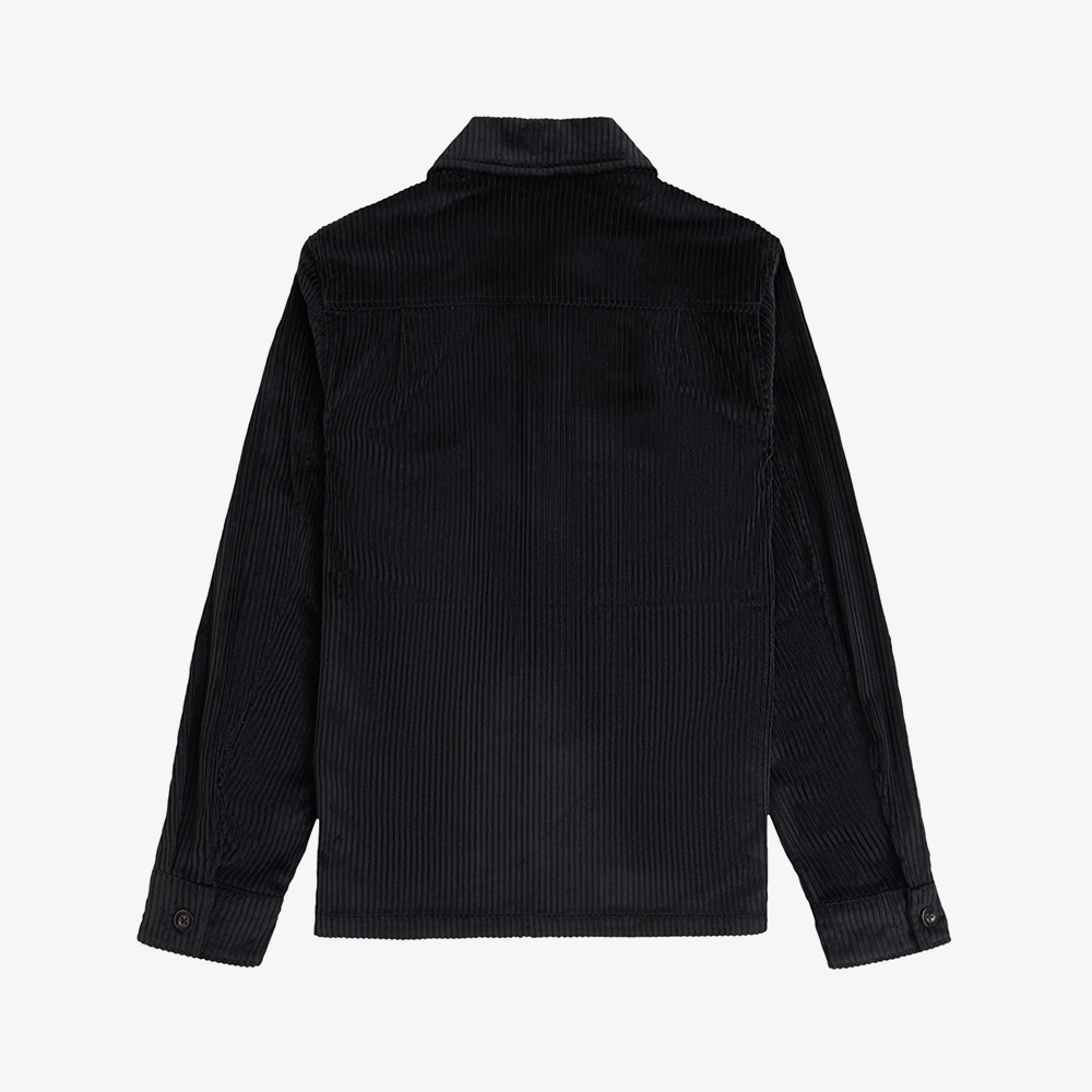프레드페리 코듀로이 오버셔츠 블랙(Fred Perry Corduroy Overshirt Black) - 6