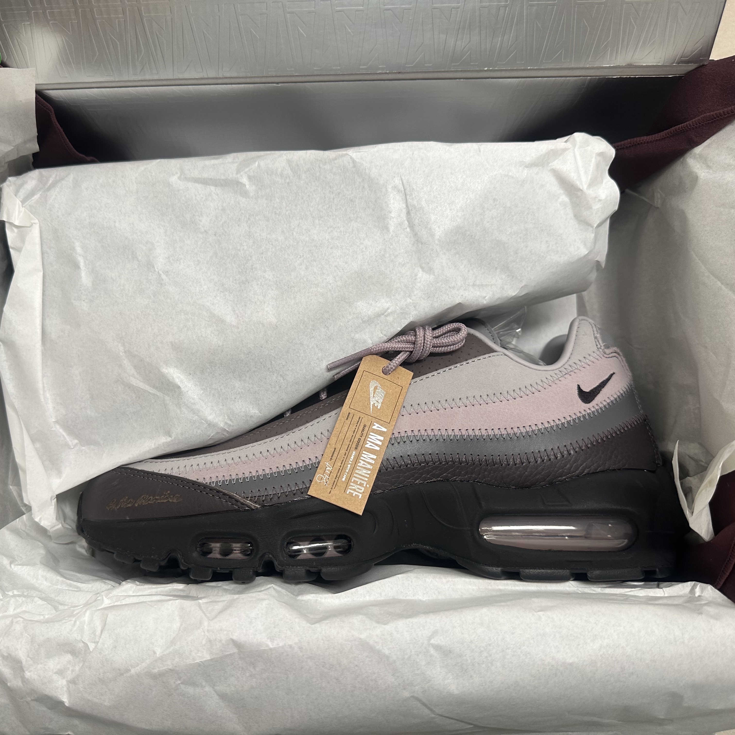 Nike x A Ma Maniere Air Max 95 W.Y.W.S. 착용 스타일 - 9