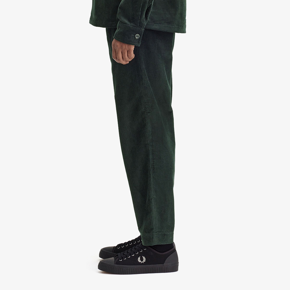 프레드페리 테이퍼드 코듀로이 트라우저 나이트그린(Fred Perry Tapered Corduroy Trouser Night Green) - 3