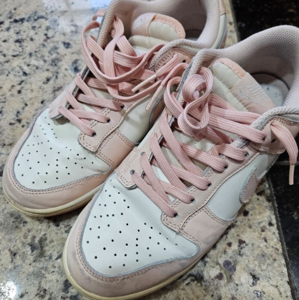 (W) Nike Dunk Low Orange Pearl 착용 스타일