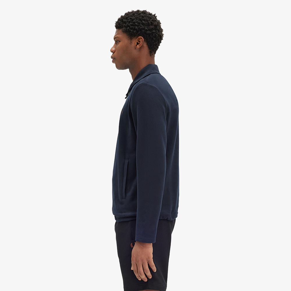 프레드페리 하프 집 스목 스웻셔츠 네이비(Fred Perry Half Zip Smock Sweatshirt Navy) - 3
