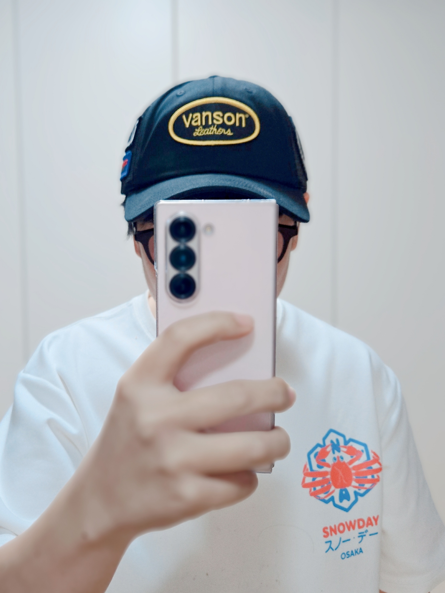 Supreme x Hysteric Glamour x Vanson Leathers Mesh Back 6-Panel Black - 24FW 착용 스타일 - 3