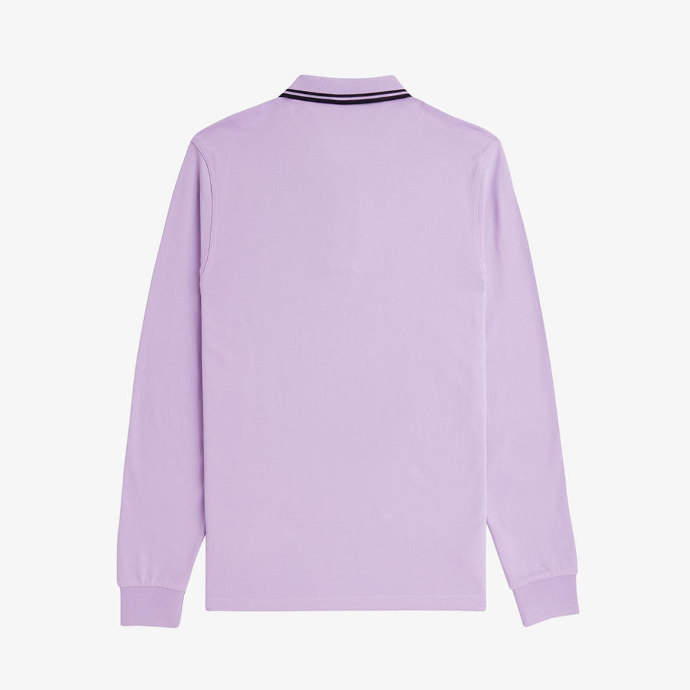 프레드페리 롱 슬리브 트윈 팁 프레드페리 셔츠 바이올렛/네이비(Fred Perry Long Sleeve Twin Tipped Fred Perry Shirt Ultra Violet) - 5