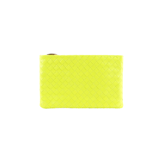 Bottega Veneta Medium Pouch Acid Kiwi