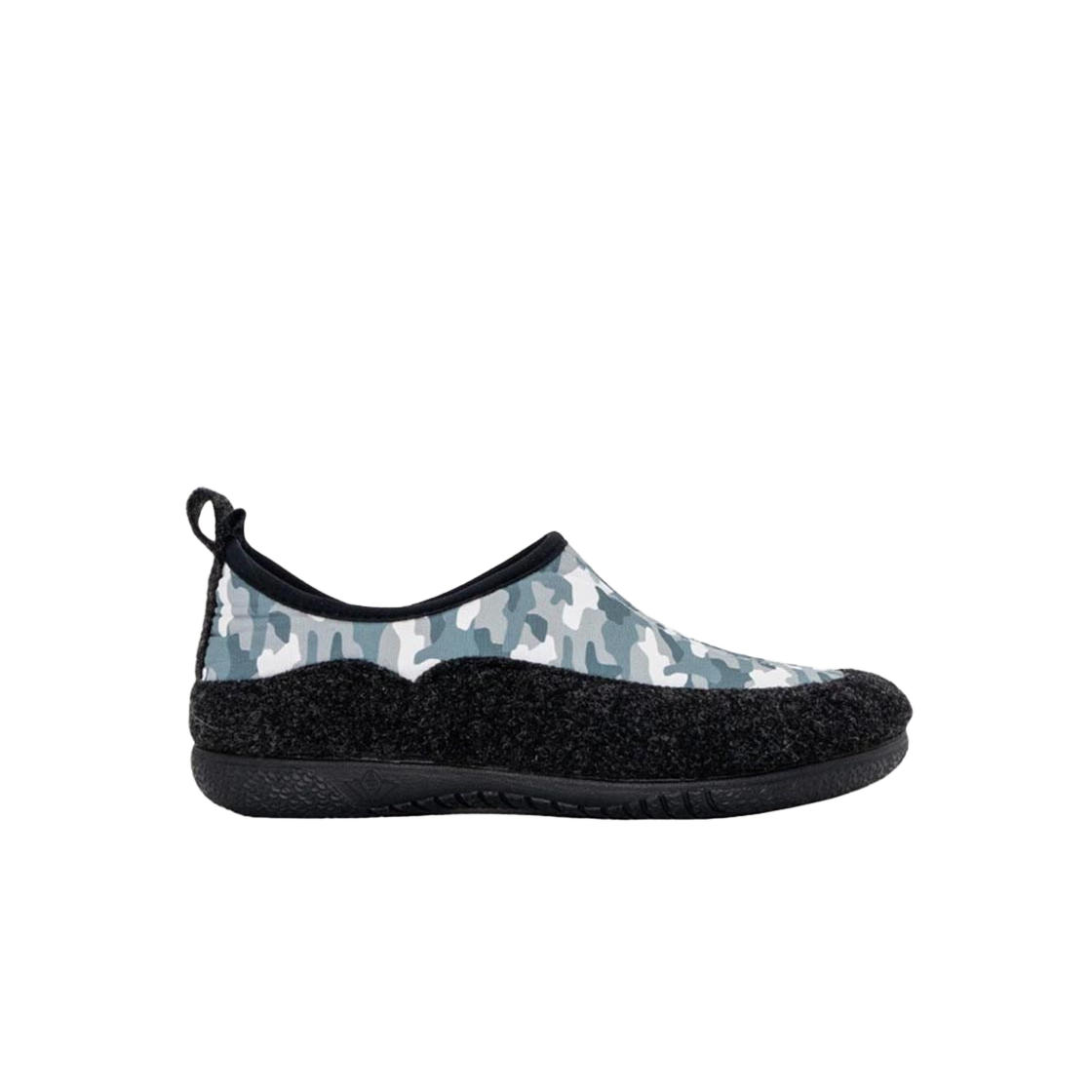 VCBG Gurus Valencia Camo Slip-on Shoes Black Grey