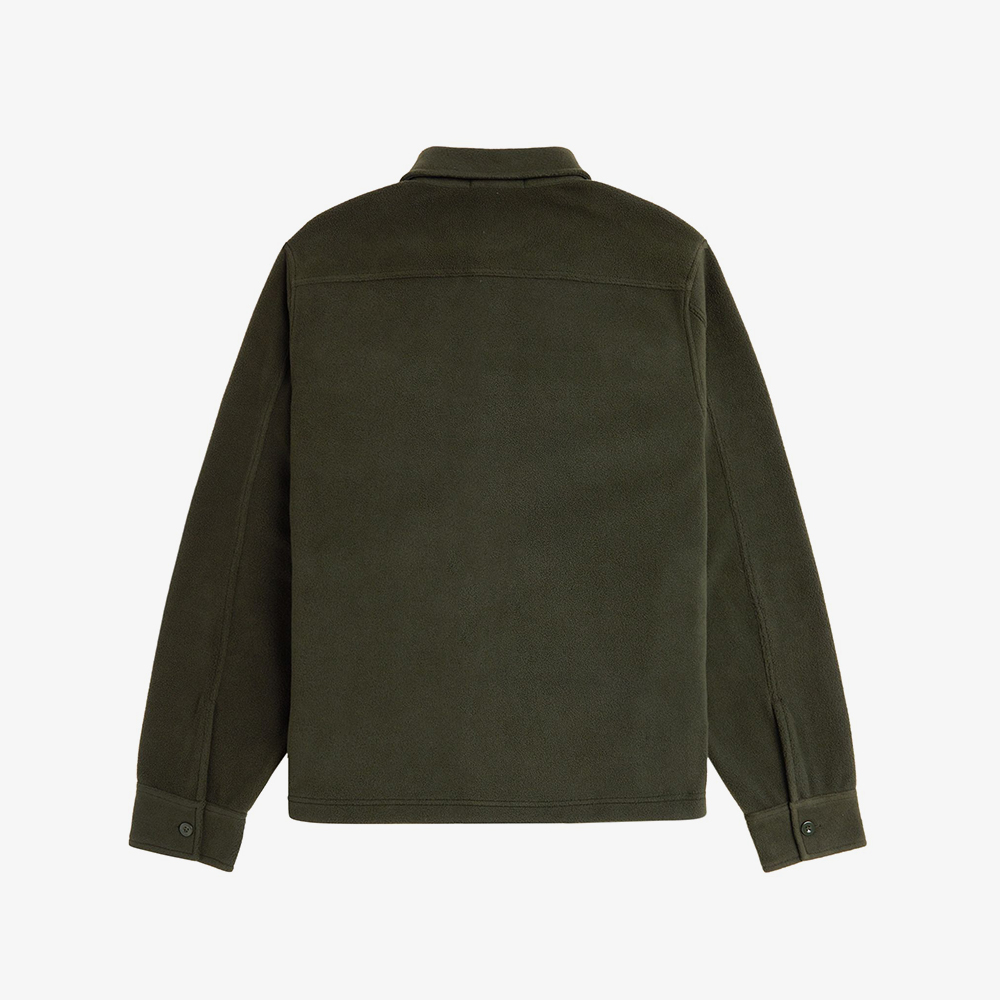 프레드페리 플리스 오버셔츠 헌팅그린(Fred Perry Fleece Overshirt Hunting Green) - 6