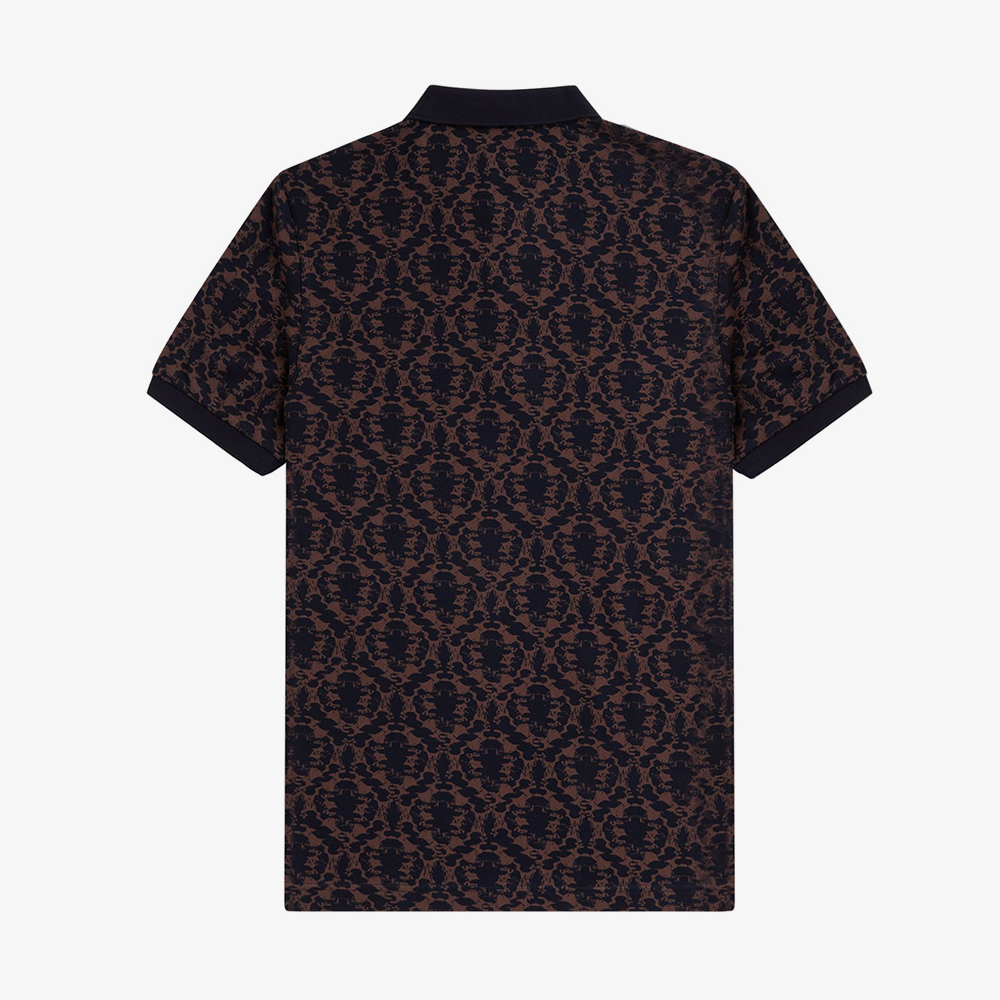 프레드페리 리핏 프린트 폴로 셔츠 캐링턴로드브릭(Fred Perry Ink Blot Print Fred Perry Shirt Carrington Road Brick) - 6