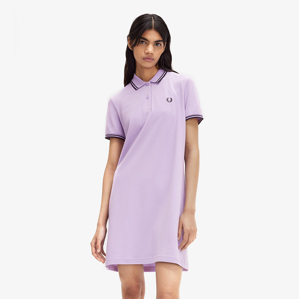프레드페리 우먼 트윈 팁 프레드페리 드레스 바이올렛/네이비(Fred Perry Womens Twin Tipped Fred Perry Dress Ultra Violet) - 4