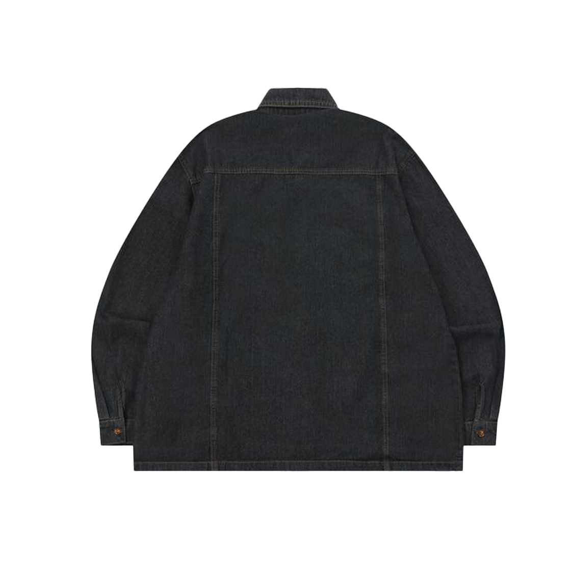 무센트 알리스 롤업 데님 셔츠 차콜(MUCENT Alyth Roll Up Denim Shirt Charcoal) - 2
