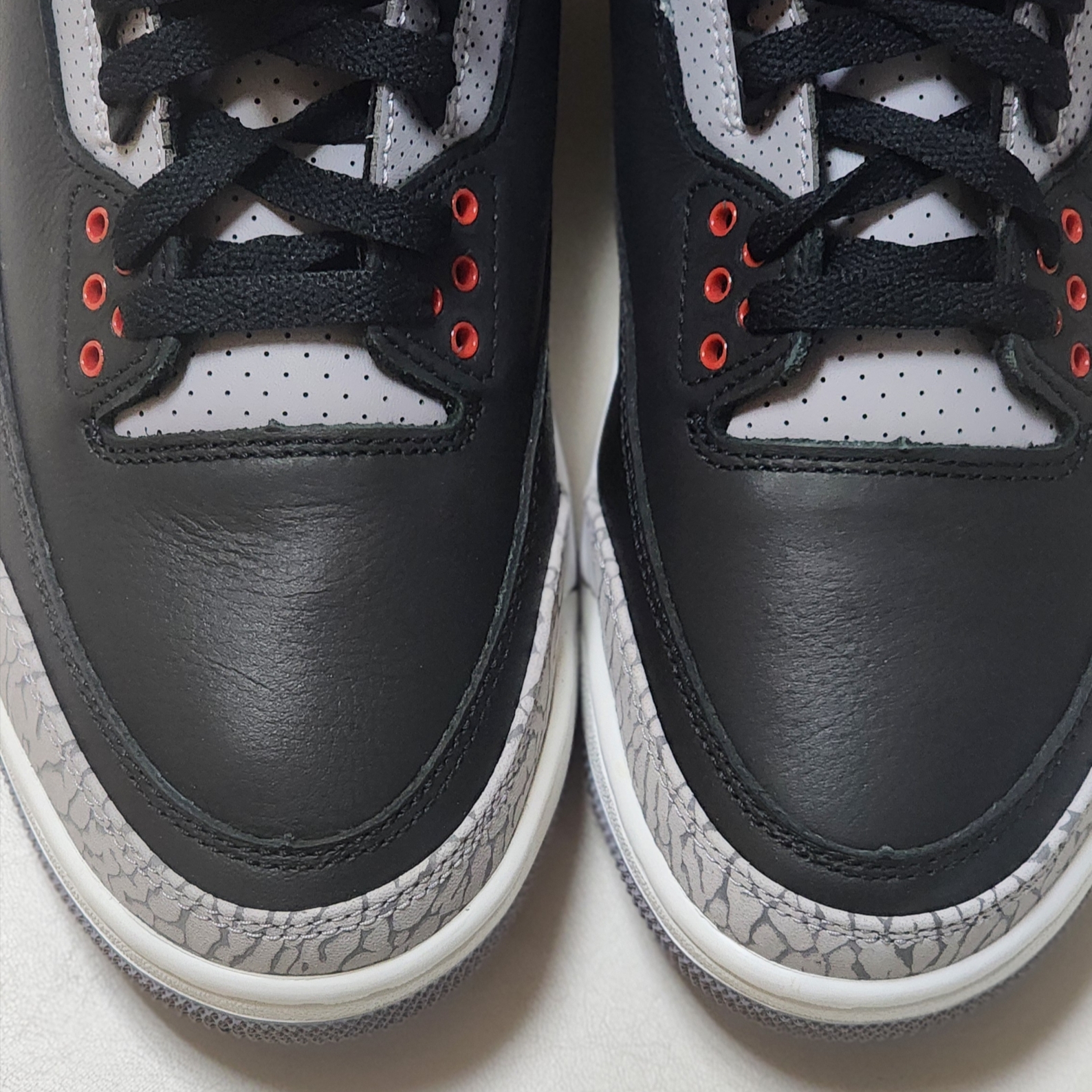 Jordan 3 Retro Black Cement 2024 착용 스타일 - 2