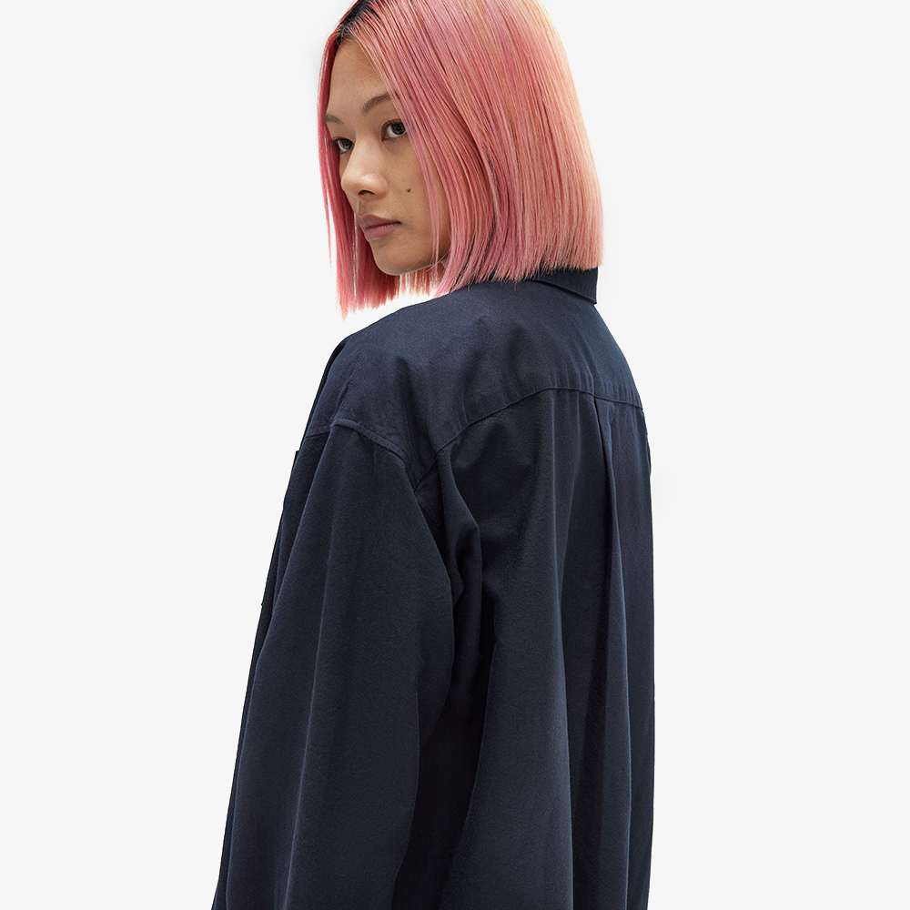프레드페리 우먼 버튼 스루 셔츠 드레스 네이비(Fred Perry Womens Button Through Shirt Dress Navy) - 4
