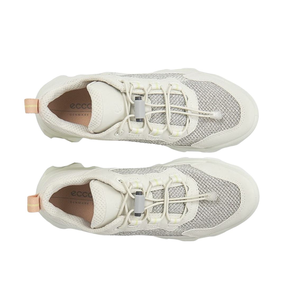 (W) 에코 MX 로우 브레스루 슈즈 화이트((W) Ecco MX Low Breathru Shoes White) - 2