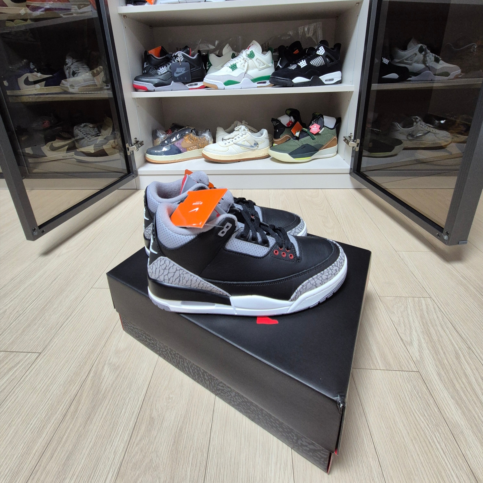 Jordan 3 Retro Black Cement 2024 착용 스타일 - 3