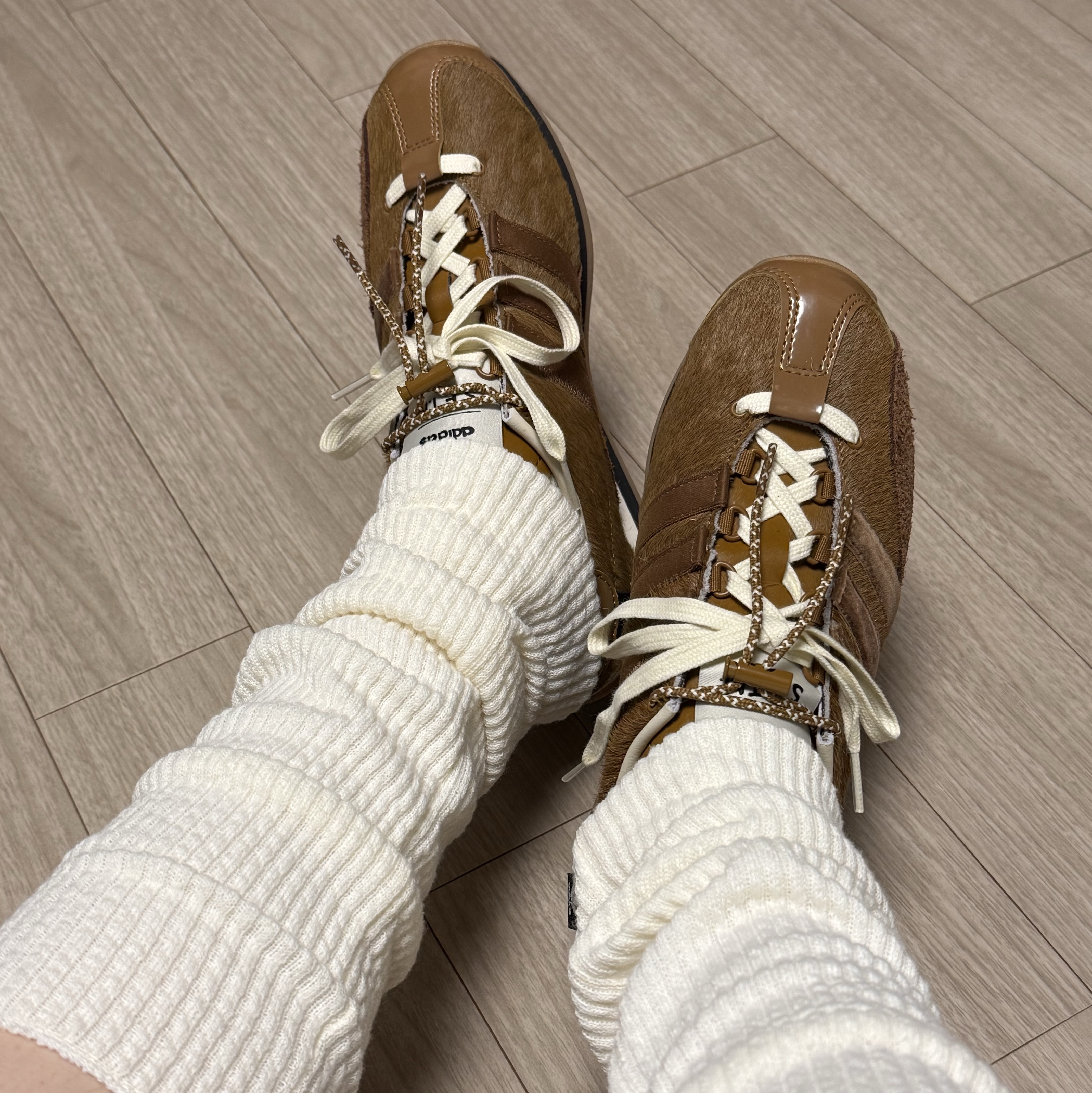 Adidas x Song for the Mute Country OG Bronze Strata Wild Brown 착용 스타일