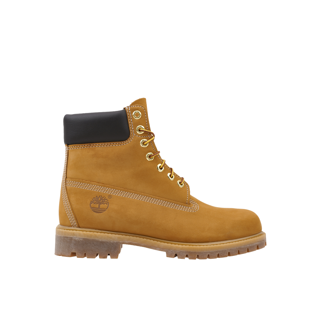TB010061713/TB110061713 Timberland Premium 6 inch Waterproof Boot Wheat Nubuck - Wide - 대표 이미지 #1