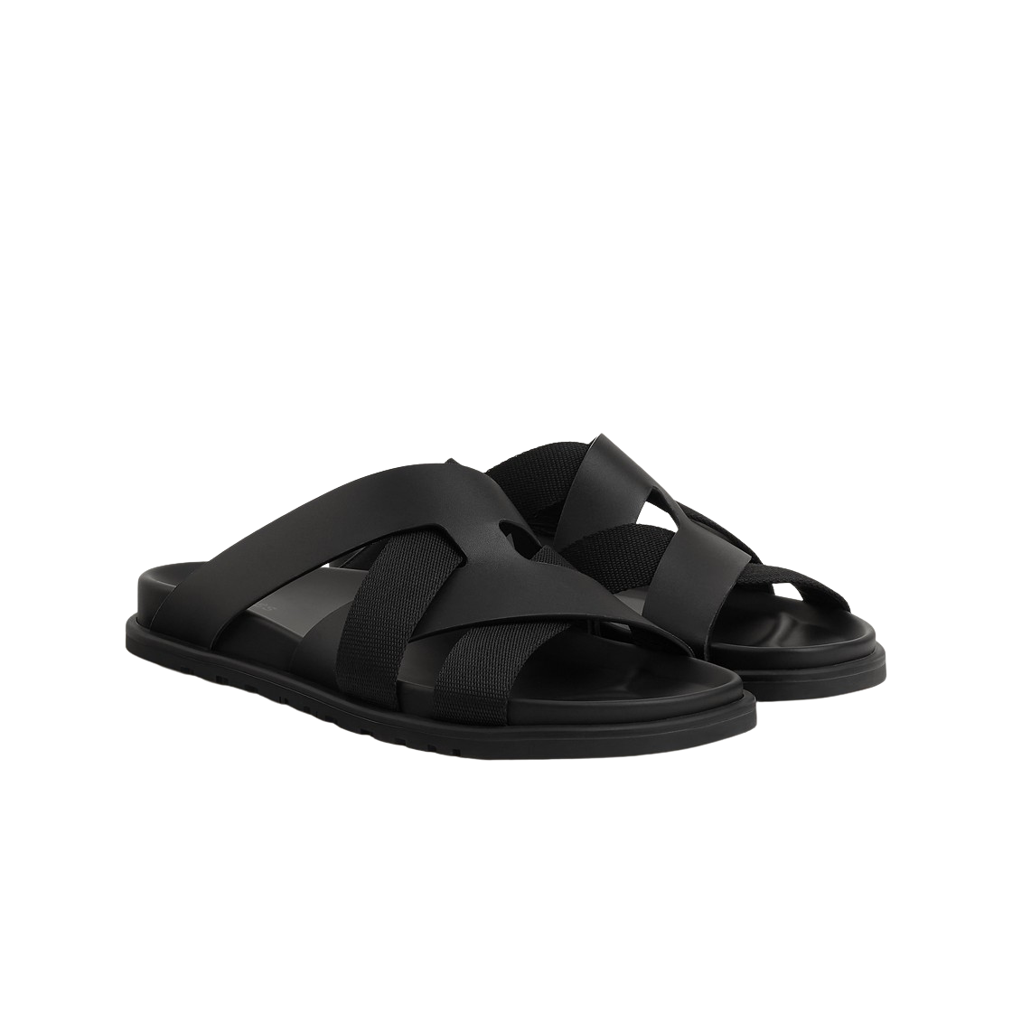 에르메스 카지미르 샌들 테크 위브 카프스킨 & 누아(Hermes Kazimir Sandal Tech Weave Calfskin & Noir) - 2