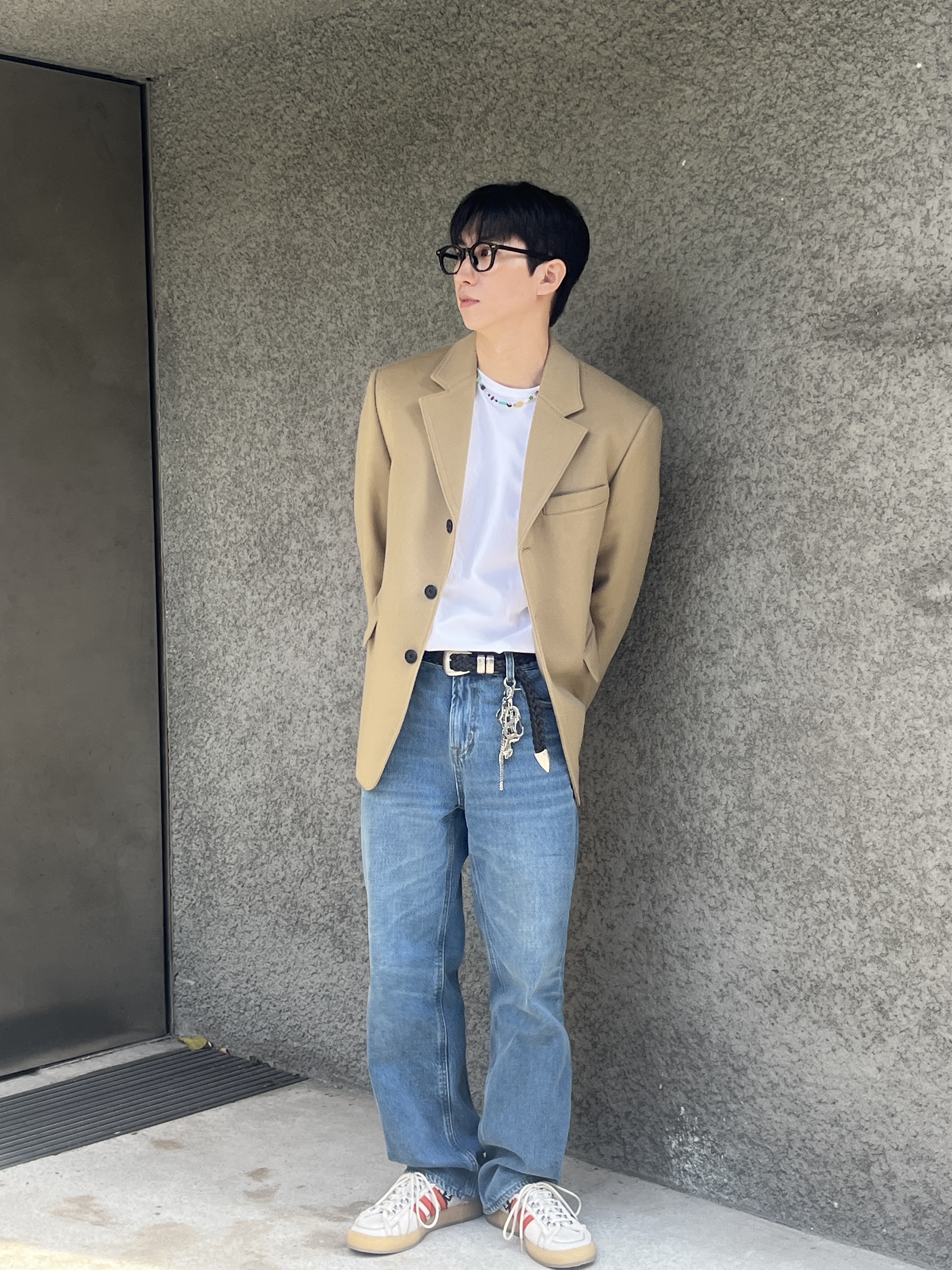 Adidas x Song for the Mute Campus 80s Bliss Core Black 착용 스타일