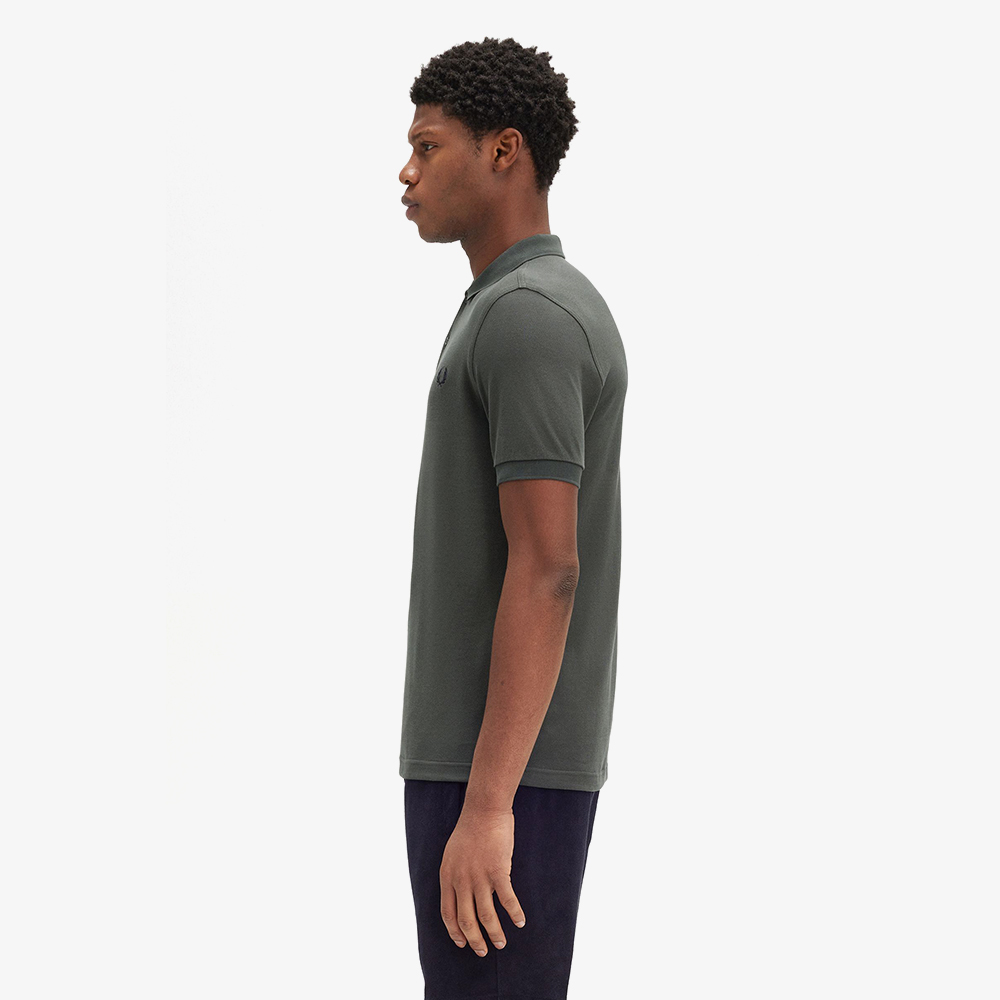 프레드페리 플레인 프레드페리 셔츠 필드그린/네이비(Fred Perry Plain Fred Perry Shirt Field Green) - 3