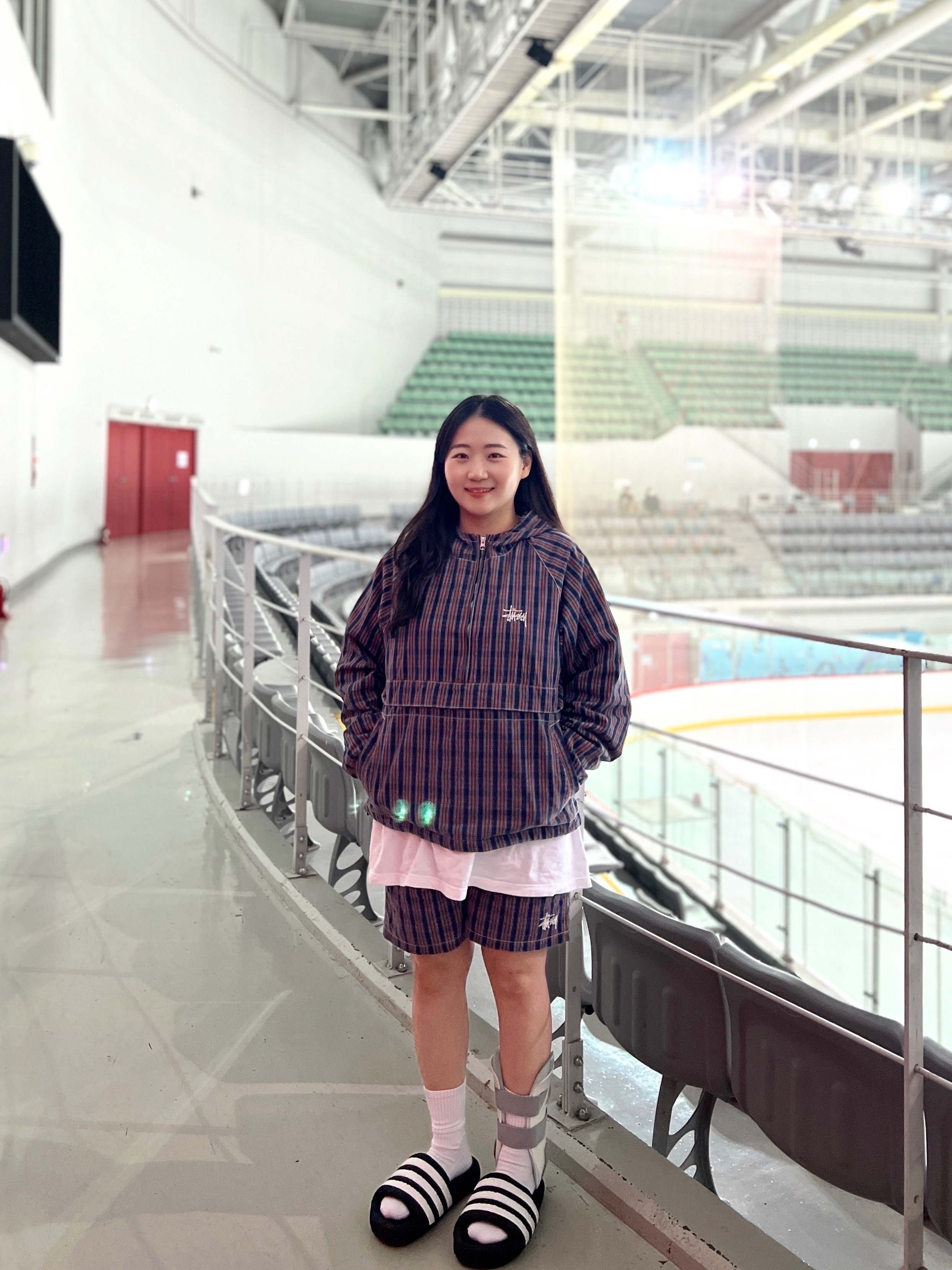 Stussy Brushed Cotton Anorak Plaid, Stussy Brushed Cotton Mountain Shorts Plaid 착용 스타일