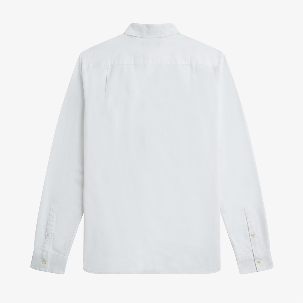 프레드페리 롱 슬리브 옥스포드 셔츠 화이트(Fred Perry Long Sleeves Oxford Shirt White) - 6
