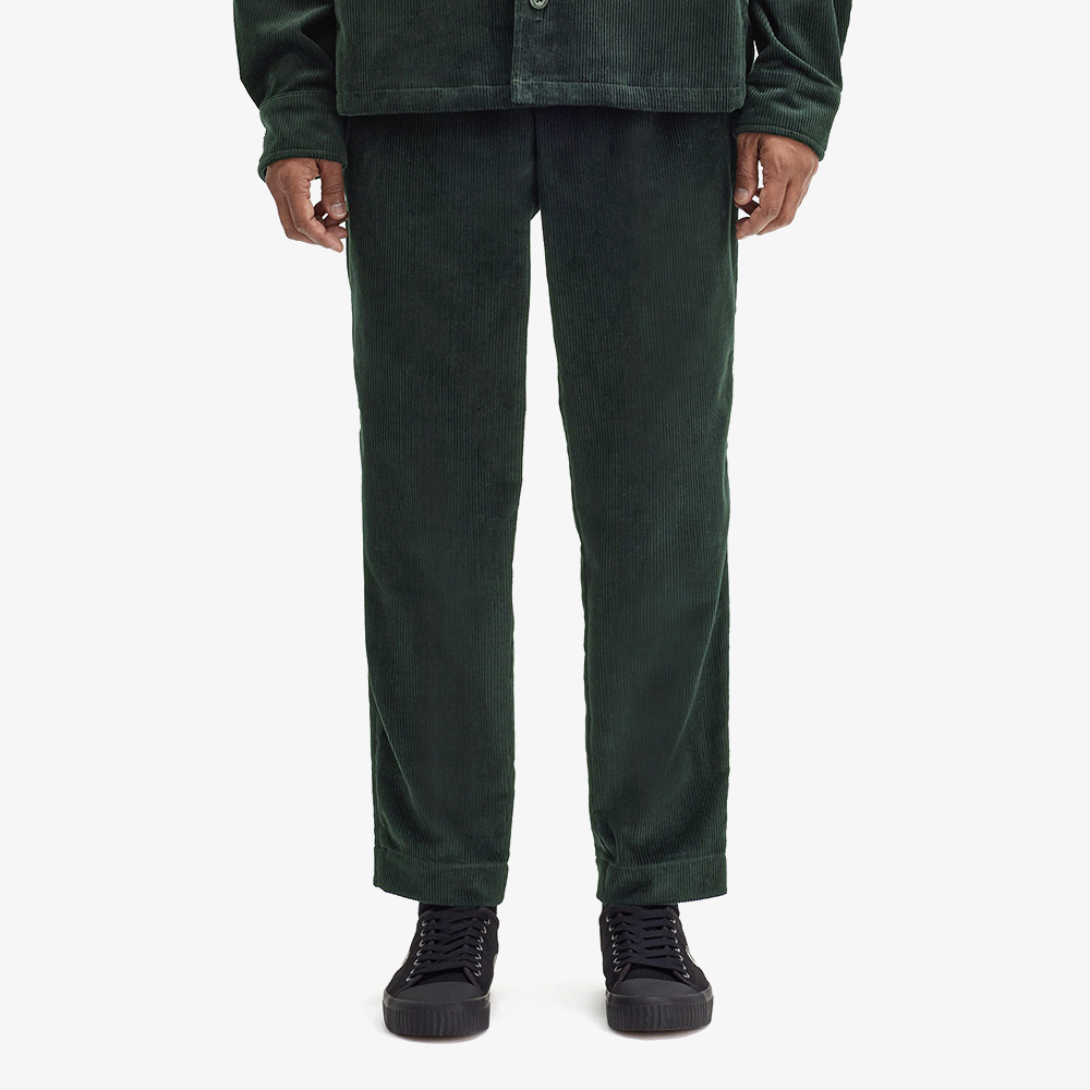 프레드페리 테이퍼드 코듀로이 트라우저 나이트그린(Fred Perry Tapered Corduroy Trouser Night Green) - 2