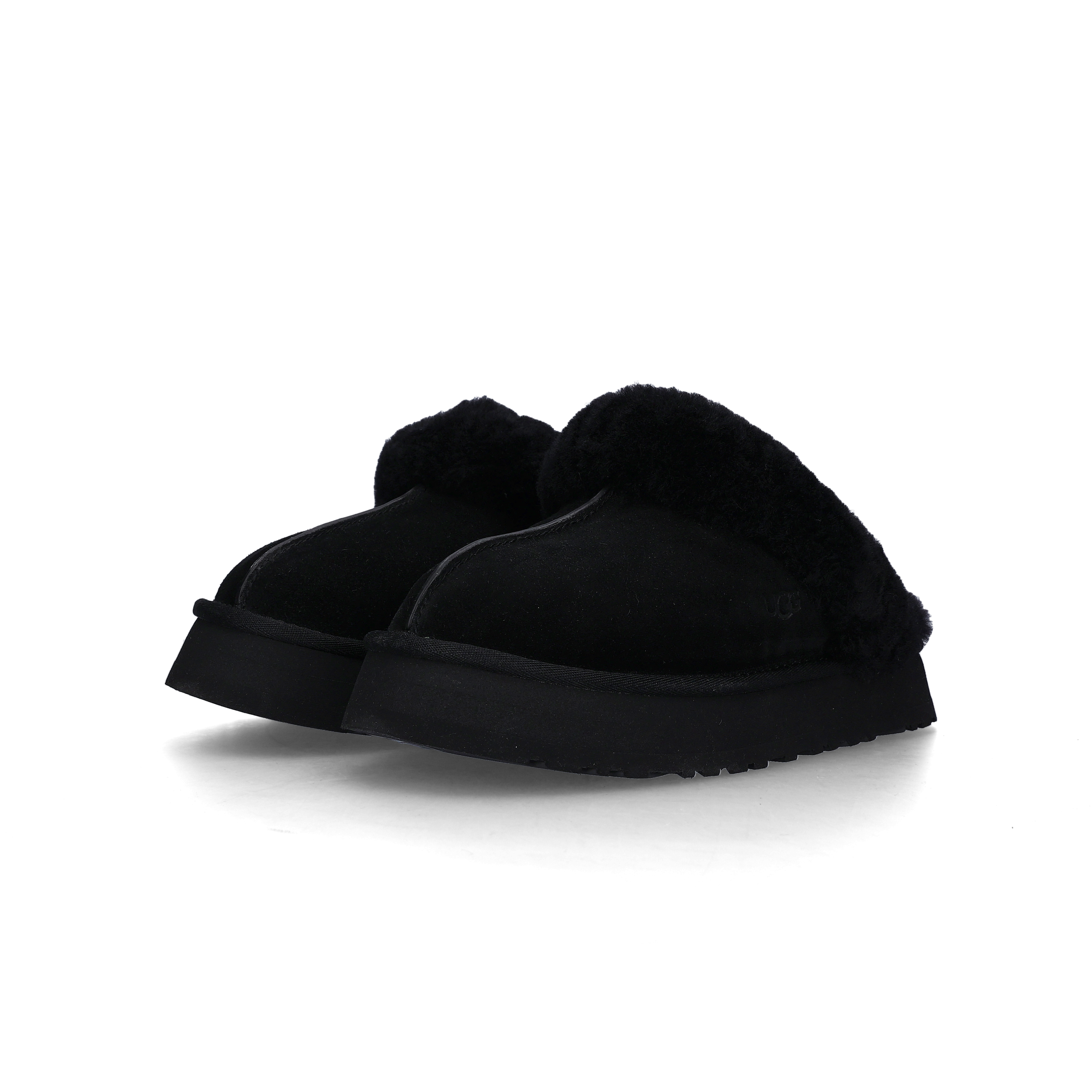 (W) UGG Disquette Slipper Black