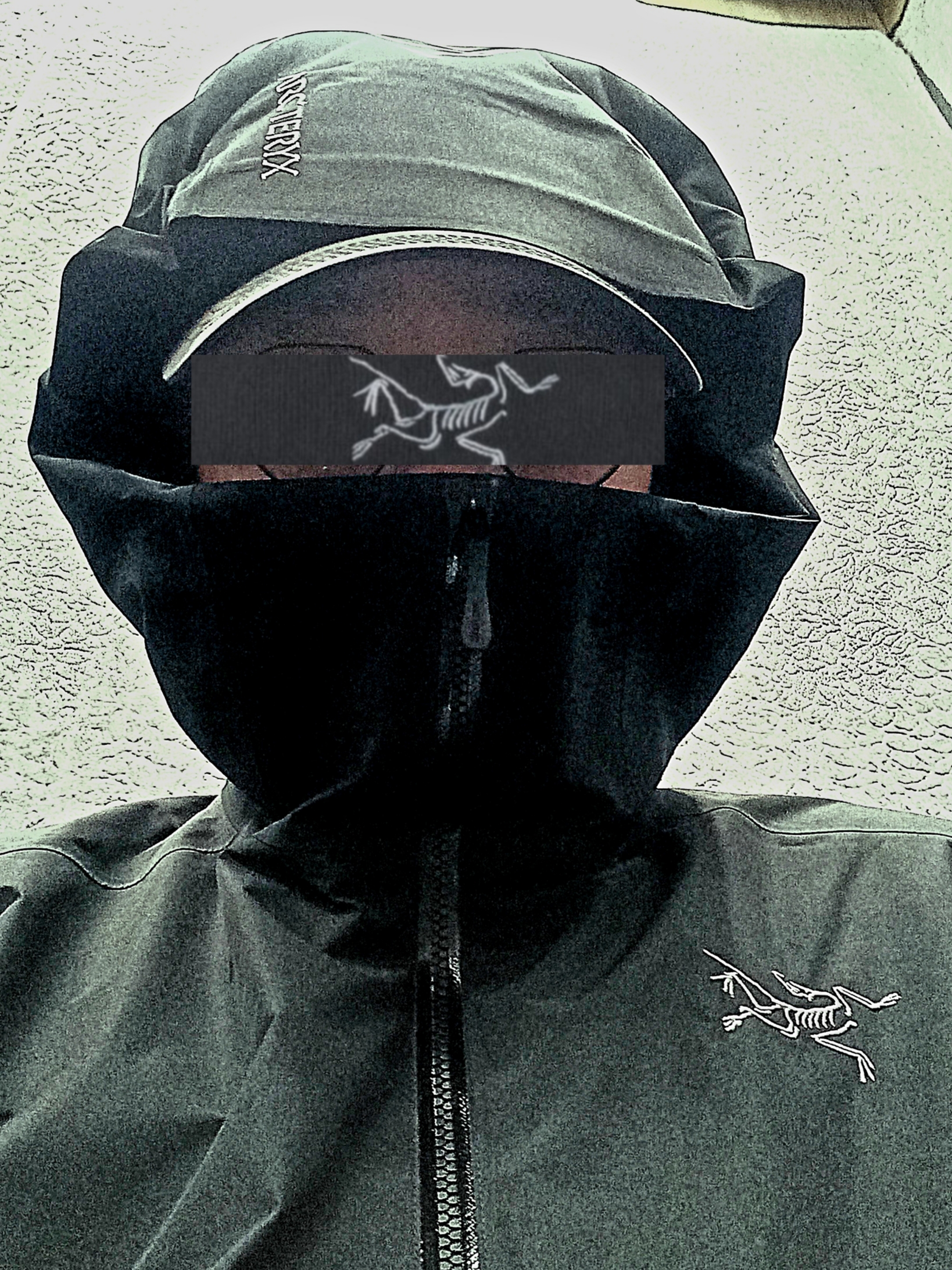 Arc'teryx Solano Insulated Hoody Black Graphite, Arc'teryx Solano Insulated Hoody Black Graphite 착용 스타일 - 5