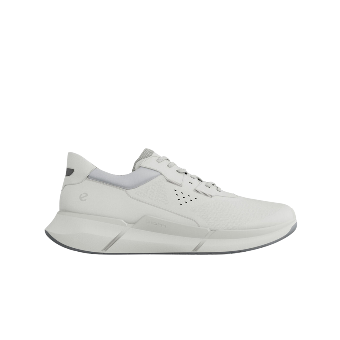 830763-01007 (W) Ecco Biom 2.2 Leather Shoes White