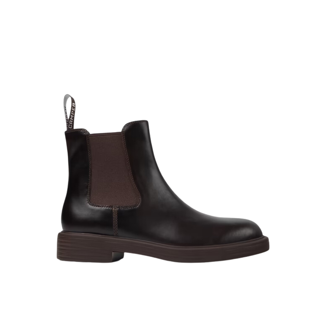 K300492-002 Camper Dean Leather Ankle Boots Brown