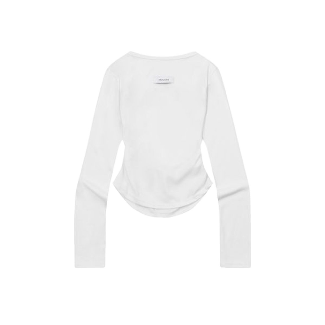 무센트 미아 레이어드 탑 가디건 티셔츠 화이트(MUCENT Mia Layered Top Cardigan T White) - 2