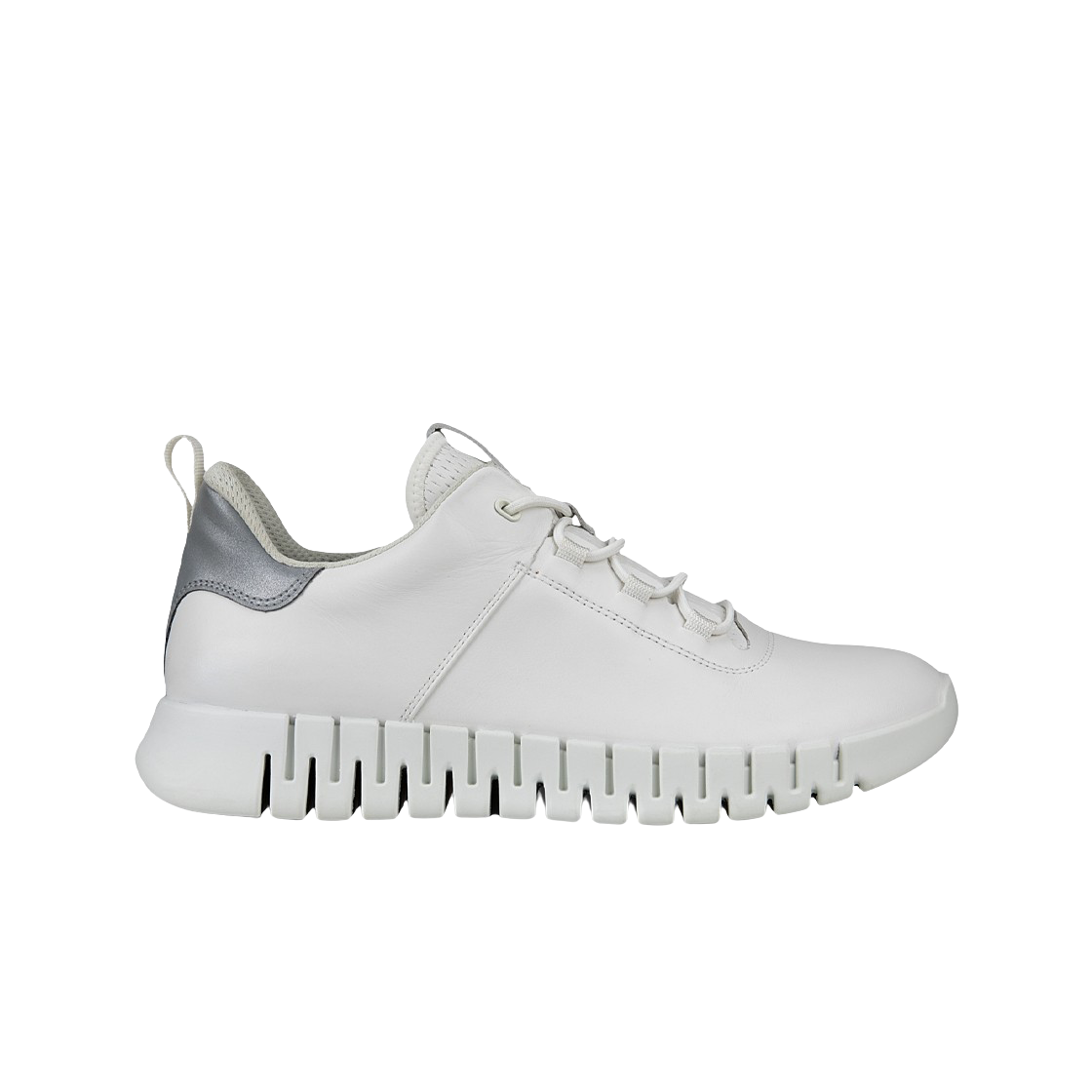 525204-50874 Ecco Gruuv Flexible Sole Shoes White