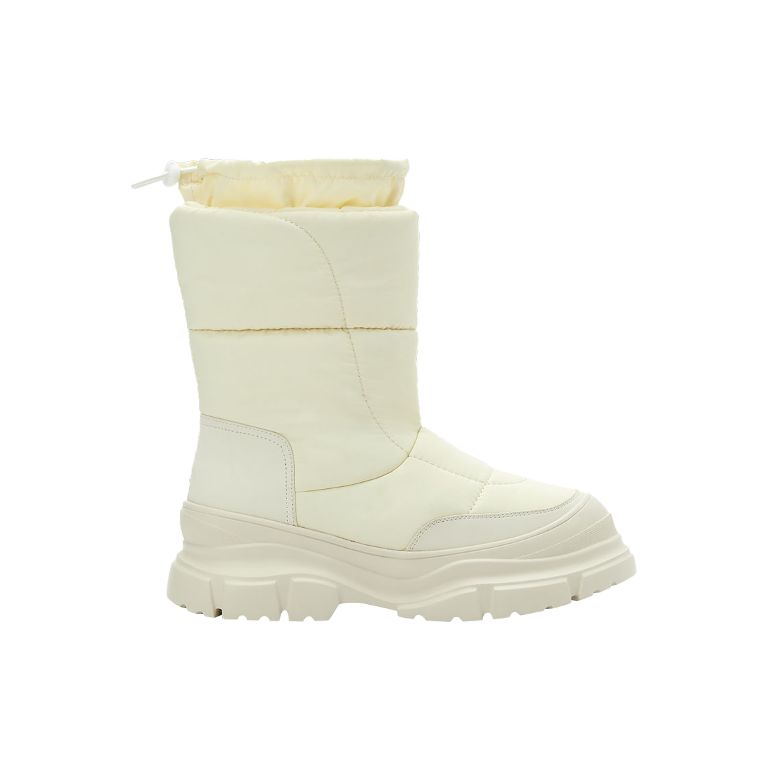 페이즈 스티치 푸퍼 부츠 네추럴(PAES Stitch Puffer Boots Natural)