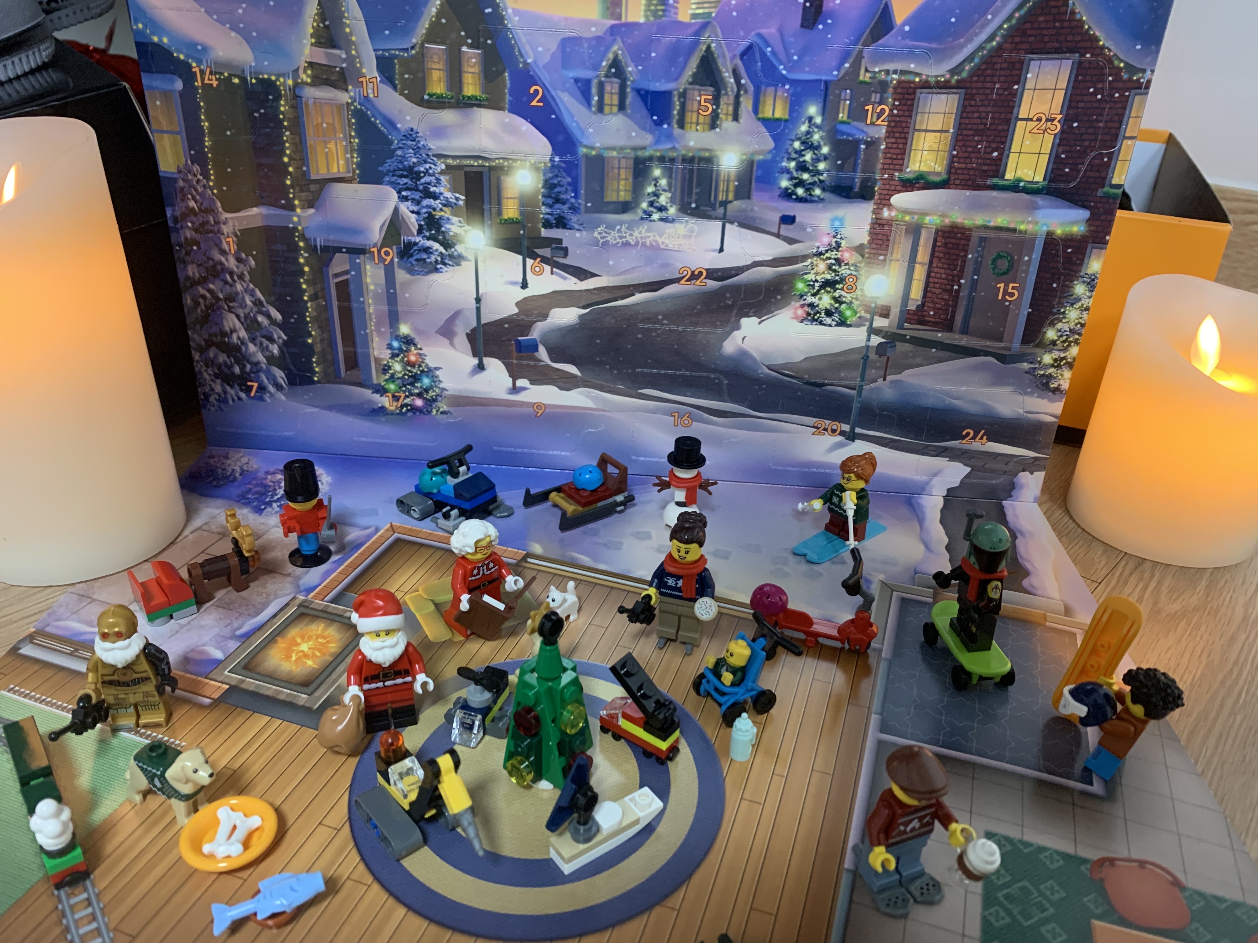 Lego City Advent Calendar 2024 착용 스타일 - 2