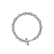 Scudo Dolphin White Stone Bracelet Bold