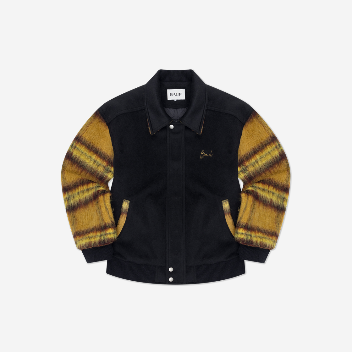 BO22FW-UBK10 BAUF Porto Stadium Jacket Black