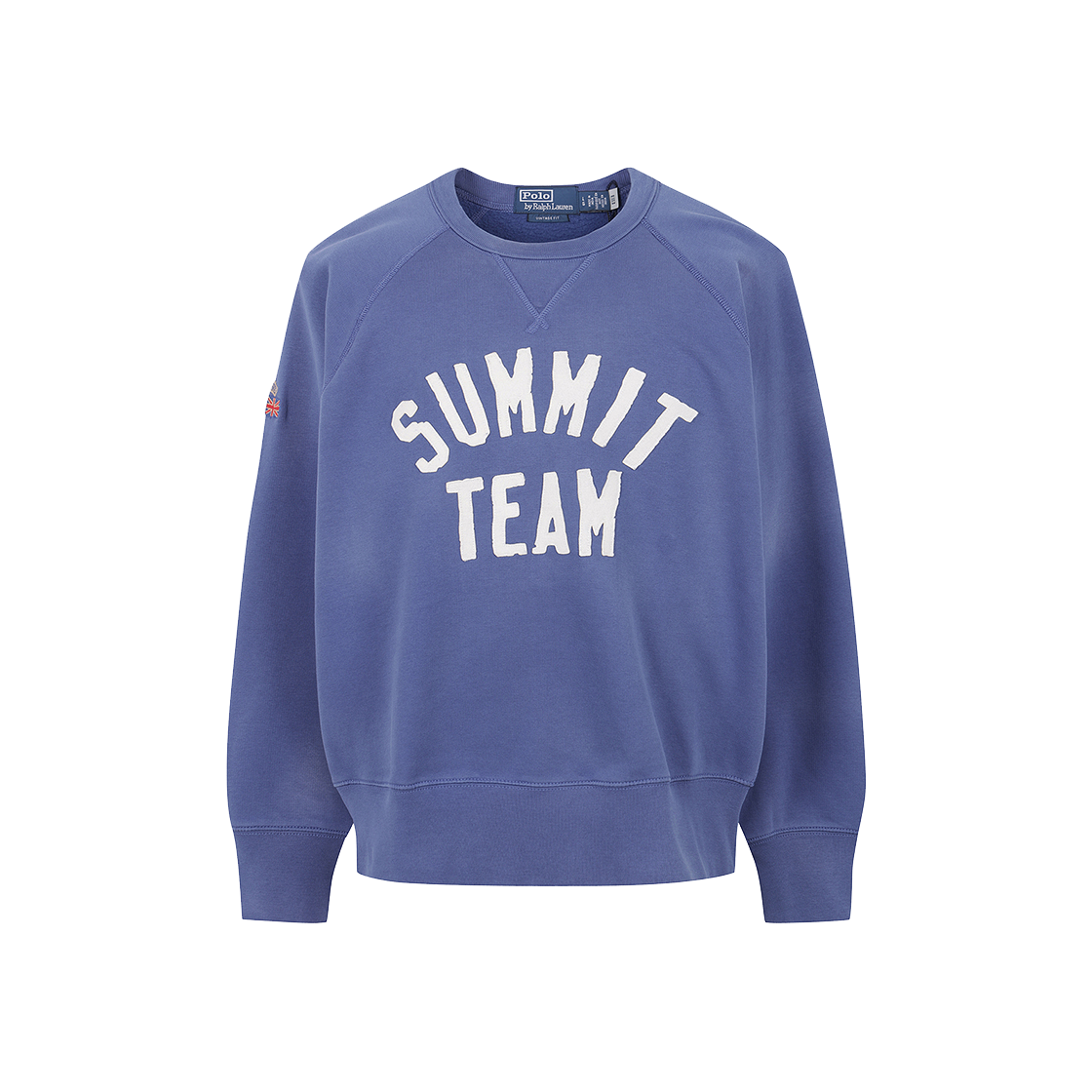 [30%적립] 폴로 랄프 로렌 빈티지 핏 플리스 그래픽 스웨트셔츠 네이비 - 24FW([30%적립] Polo Ralph Lauren Vintage Fit Fleece Graphic Sweatshirt Navy - 24FW)