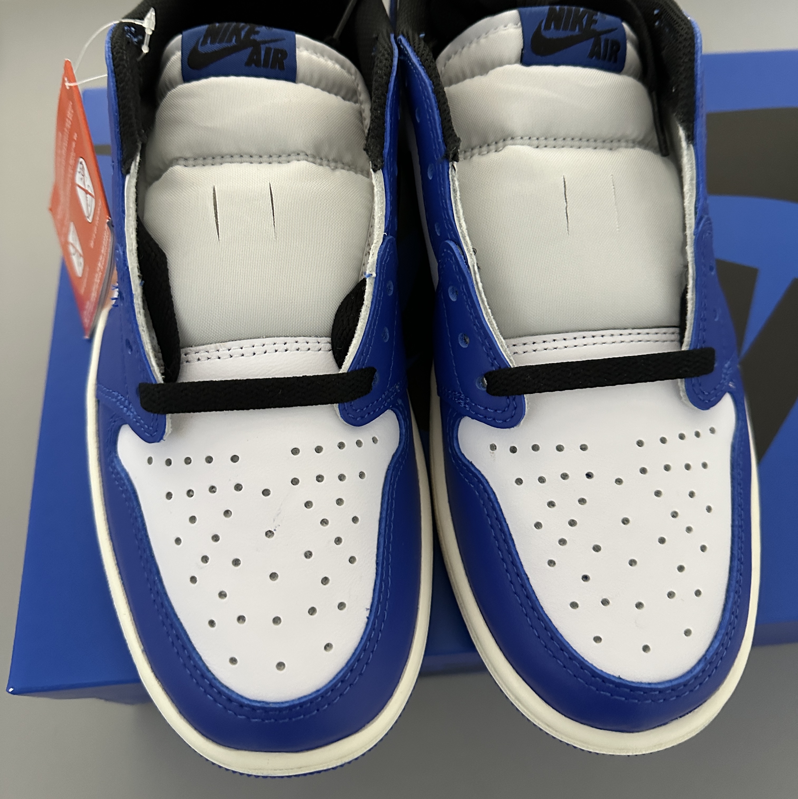 Jordan 1 Retro Low OG Game Royal 착용 스타일 - 1