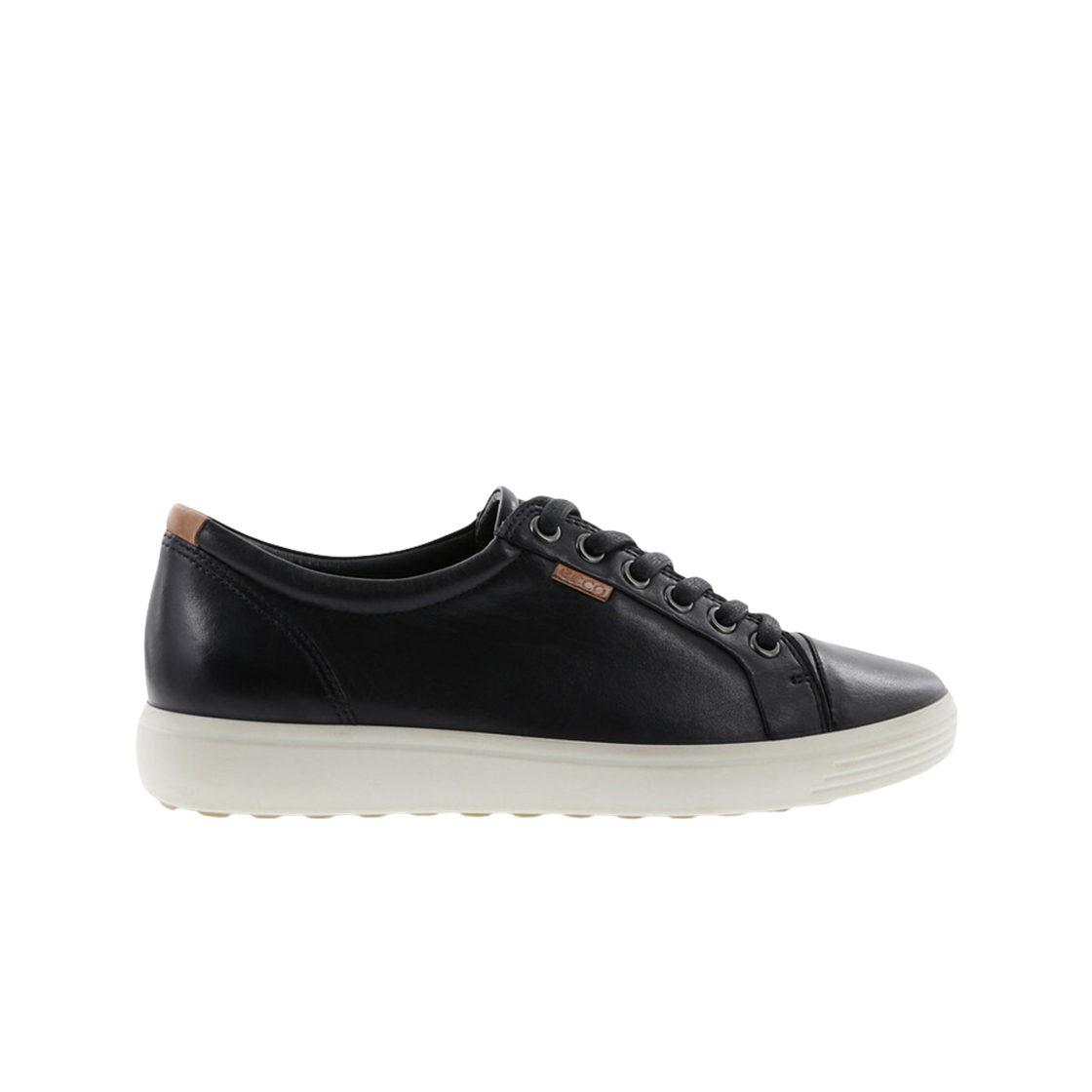 (W) 에코 소프트 7 슈즈 블랙((W) Ecco Soft 7 Shoes Black) - 1