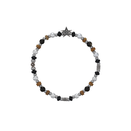 ブレスレット SCUDO White Pearl Sea Star Beads 스쿠도 화이트 펄 씨 스타 비즈 | SCUDO | KREAM