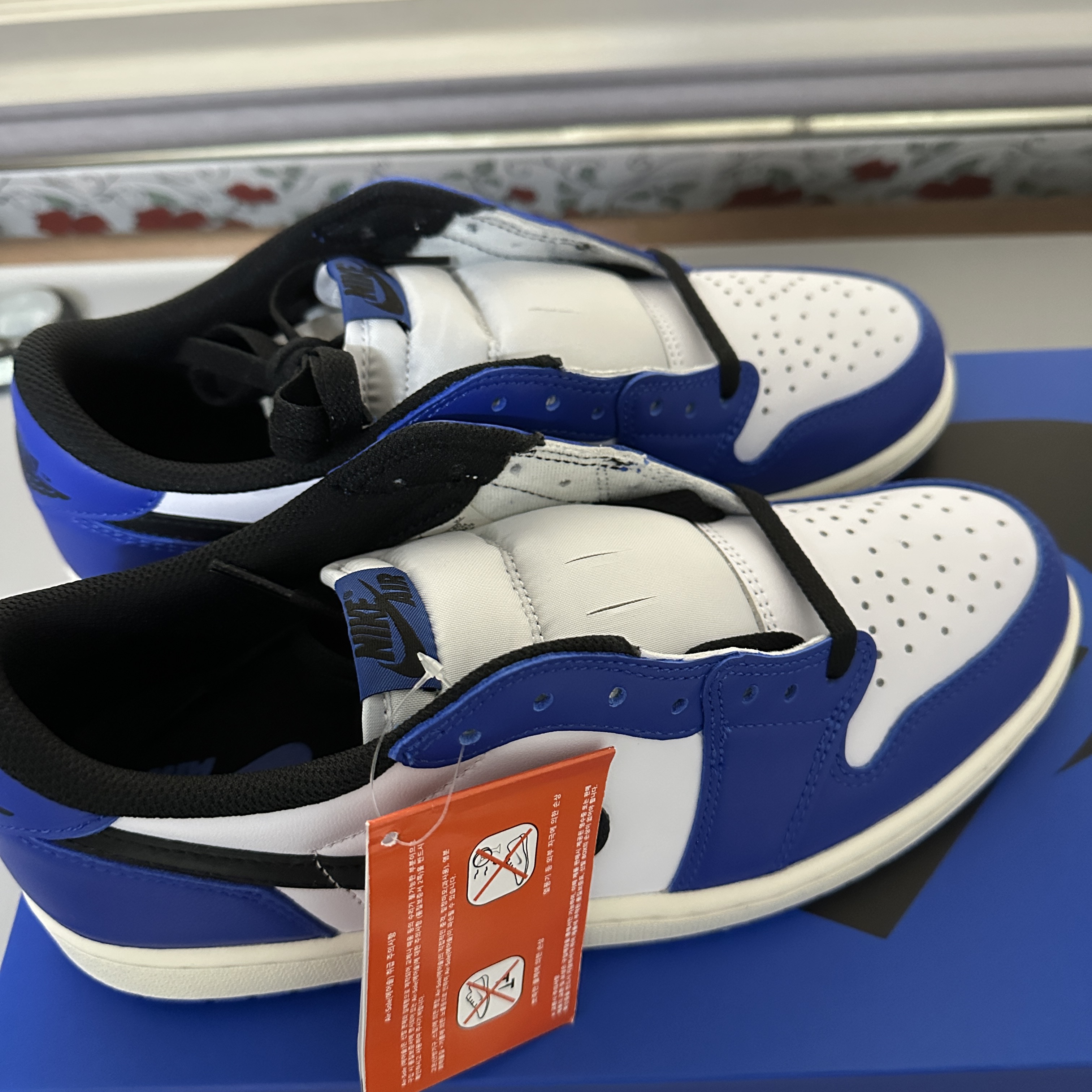 Jordan 1 Retro Low OG Game Royal 착용 스타일 - 2