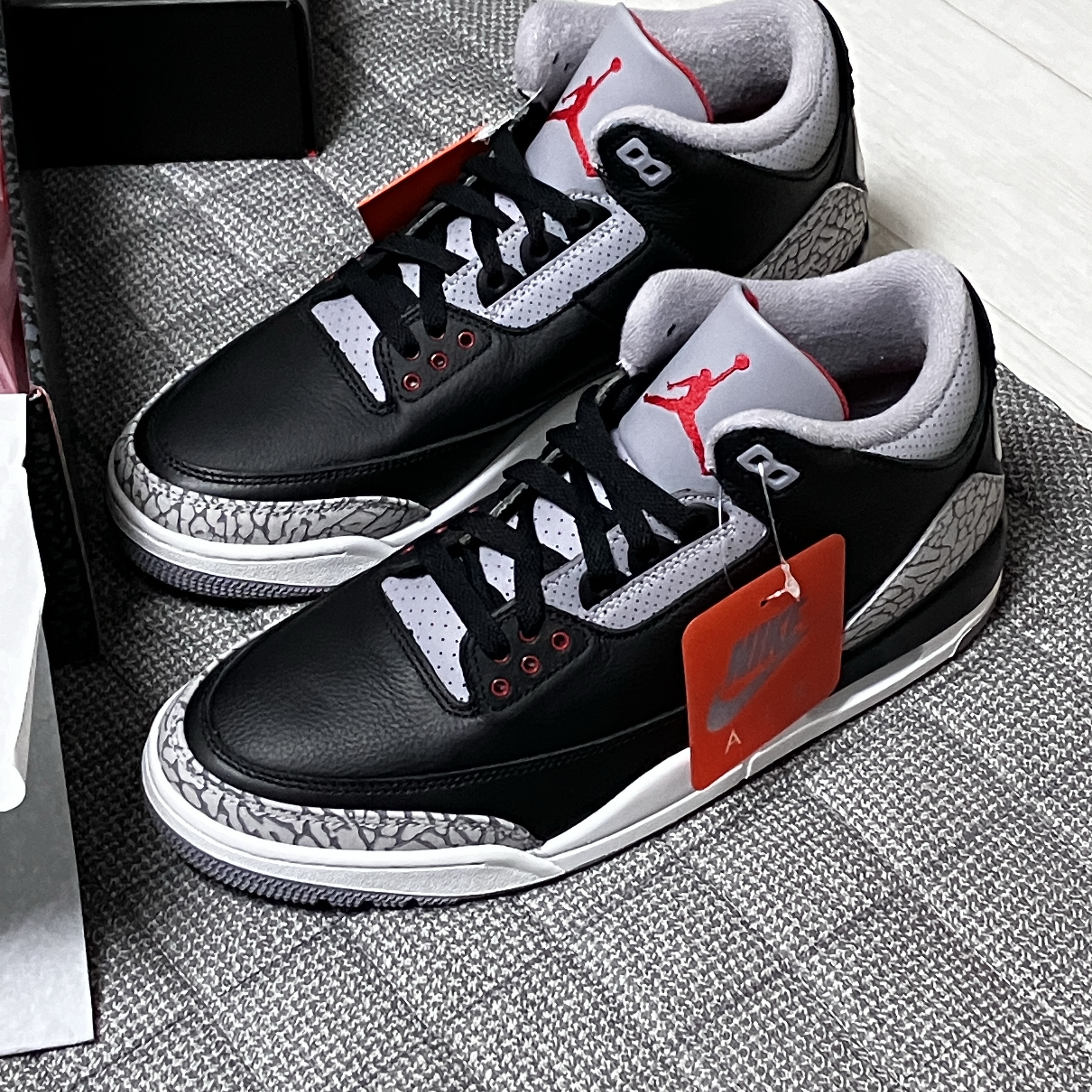 Jordan 3 Retro Black Cement 2024 착용 스타일