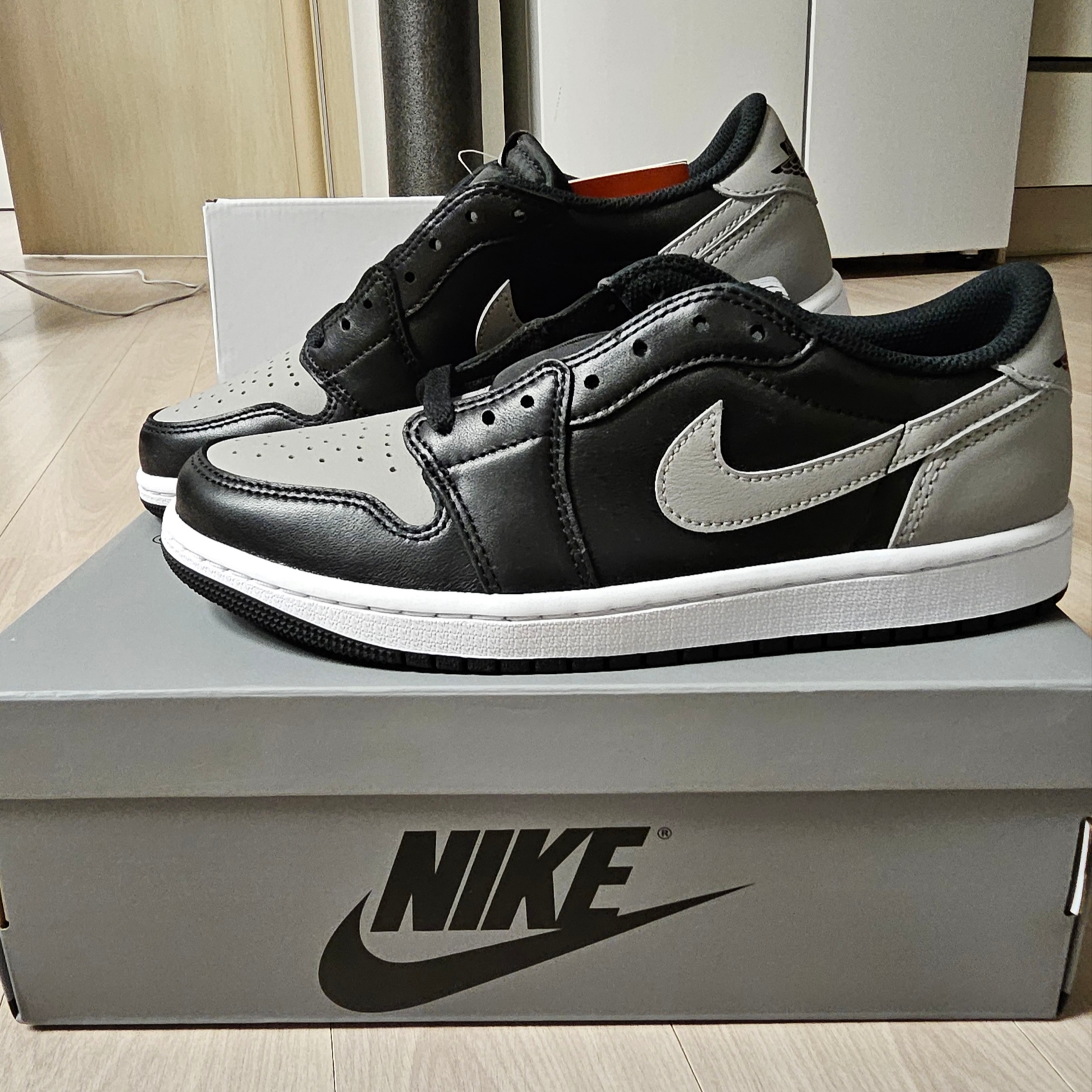 Jordan 1 Retro Low OG Shadow 착용 스타일 - 1