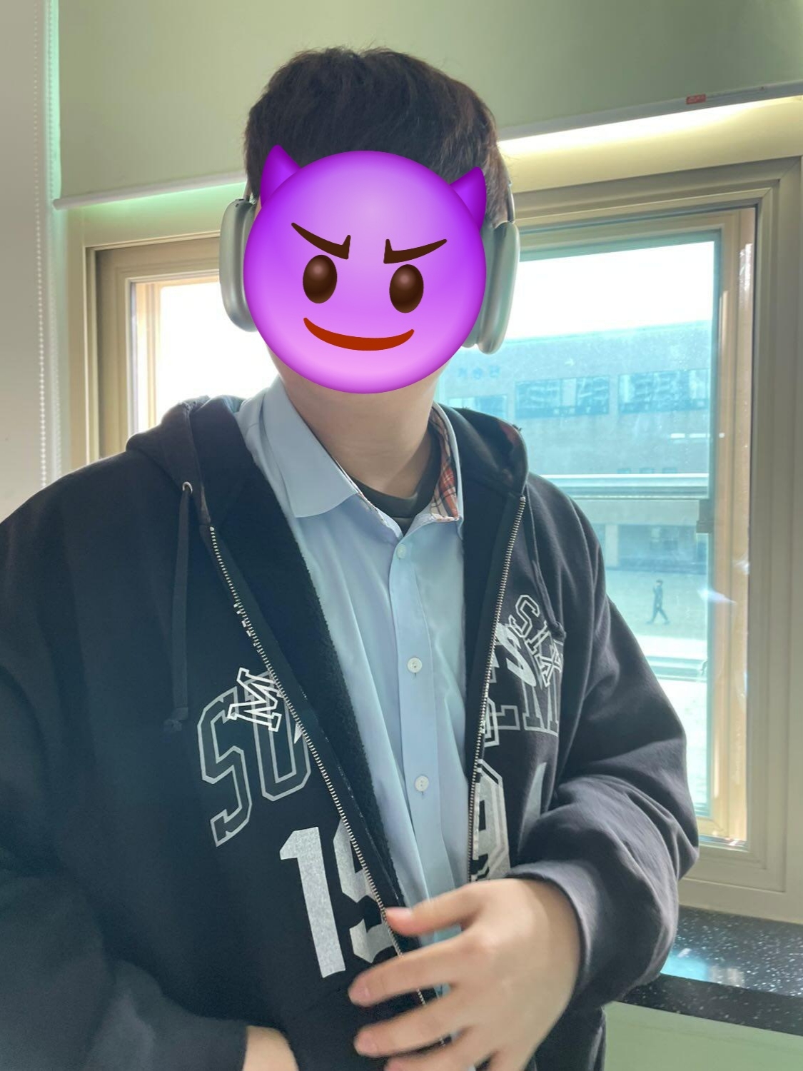 Supreme x MM6 Maison Margiela Zip Up Hooded Sweatshirt Black - 24SS, Apple AirPods Max Lightning Green (Korean Ver.) 착용 스타일